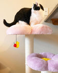 Three Flower Cat Tree