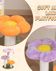 Three Flower Cat Tree