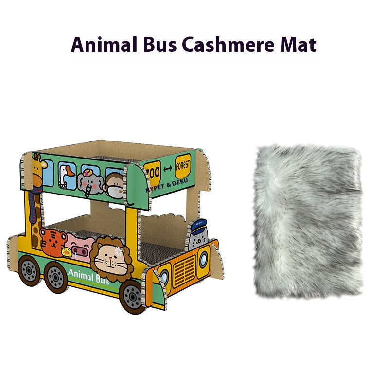 Model cat scratch Board ice car scratching board corrugated paper cat nest double layer cat supplies large wear-resistant car chamfer