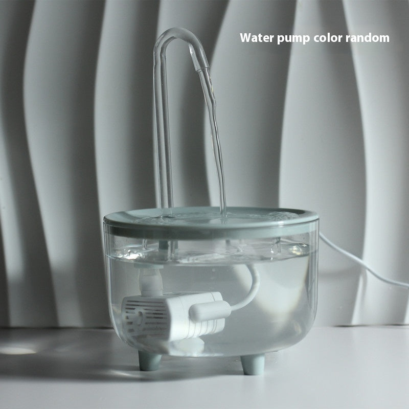 New pet water dispenser automatic circulation filter cat water dispenser intelligent pet water feeder flowing water kitten