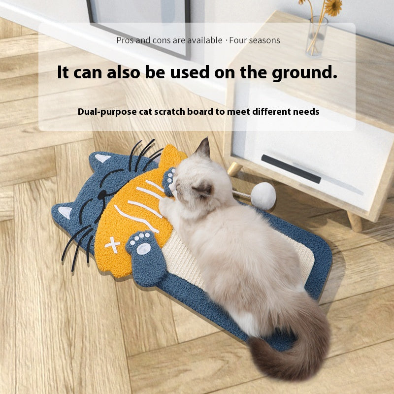 Cat scratch board nest no dandruff sisal scratch board cat nest integrated cat toy grinding claw anti-scratch cat scratch cat supplies