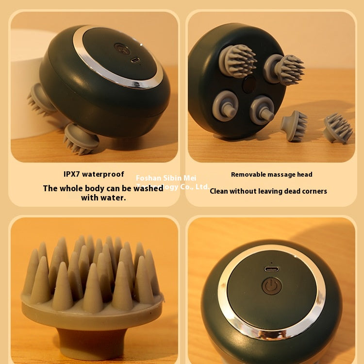 Cat massage head cat massager automatic electric massage instrument pet back scratcher scratching cat-related products