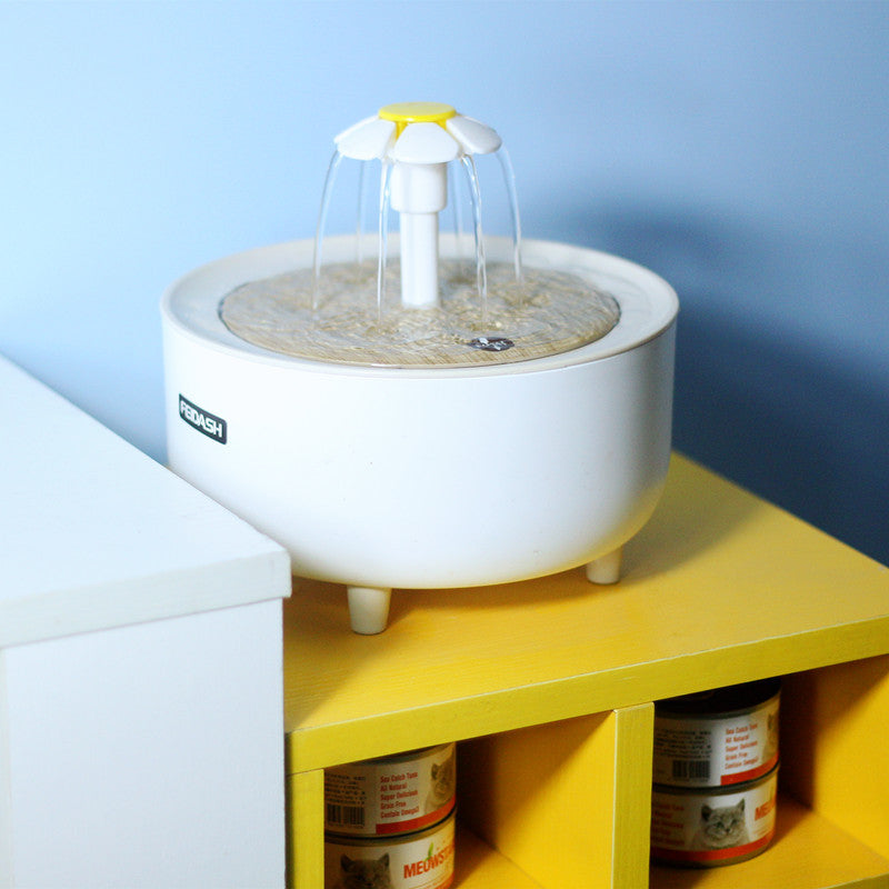 New pet water dispenser automatic circulation filter cat water dispenser intelligent pet water feeder flowing water kitten