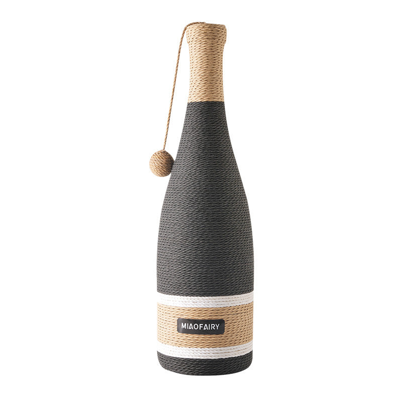 Cat Scratch Board Cat Supplies Pet Grinding Claw Wine Bottle Grab Column Cat Toy Suction Cup Suction Floor Suction Cup Cat Scratch Board