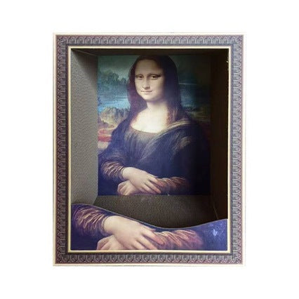 Mona Lisa Cat Nest Cat Scratch Board Wear-resistant Scratch-resistant Oil Painting World Famous Painting Cat House Factory Clearance