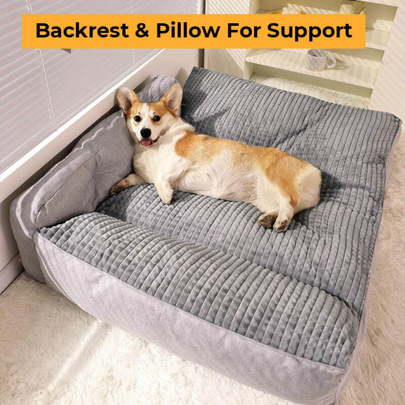 All Seasons Thickened Large Washable Cat & Dog Pillow Bed - Pawhearth