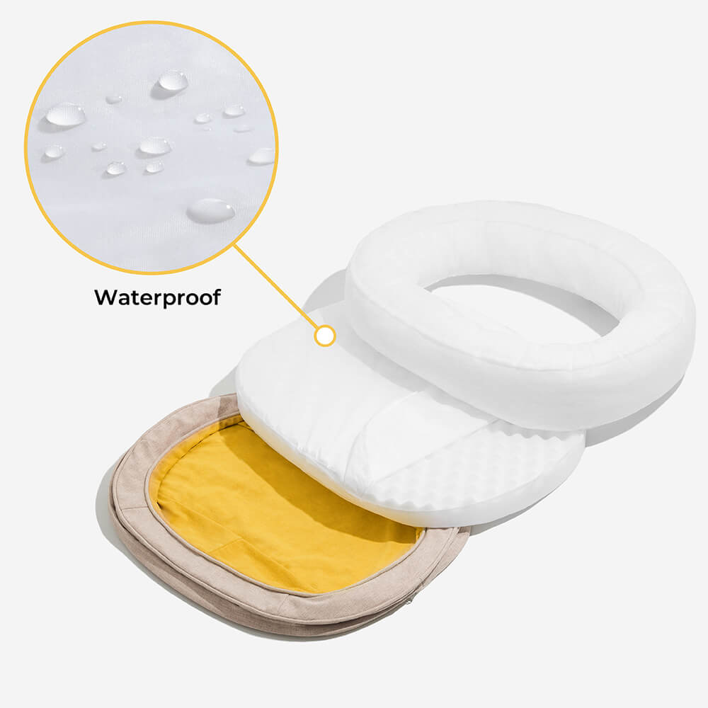 Donut Fluffy Orthopedic Dog Bed - Pawhearth