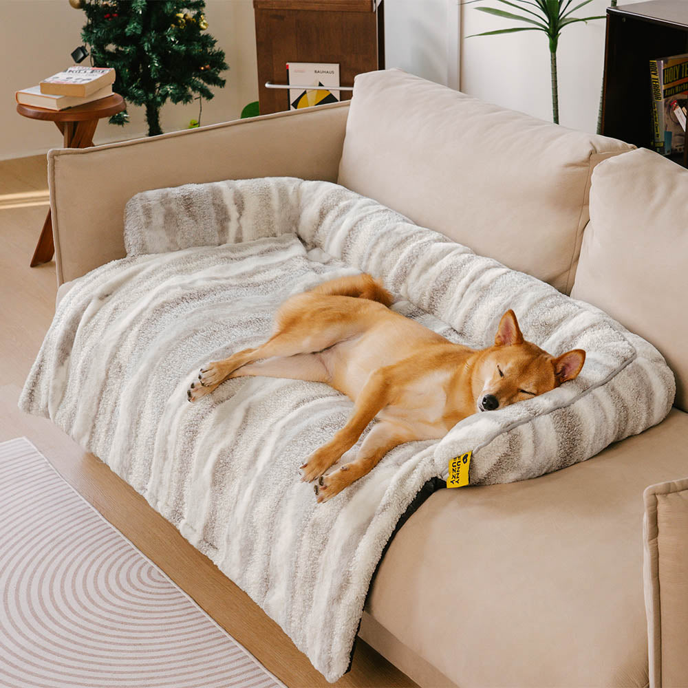 Nordic Plush Sofa Protector Dog Mat - PawLounge - Pawhearth