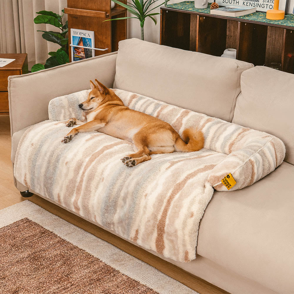 Nordic Plush Sofa Protector Dog Mat - PawLounge - Pawhearth