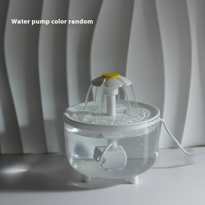 New pet water dispenser automatic circulation filter cat water dispenser intelligent pet water feeder flowing water kitten