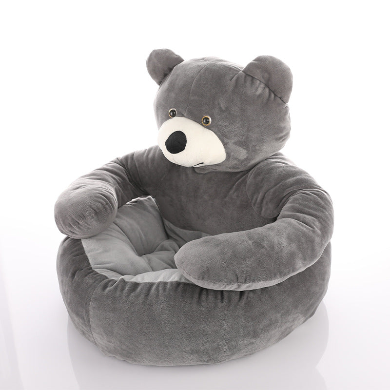 Cute Detachable Cuddle Bear Cat Bed - Pawhearth
