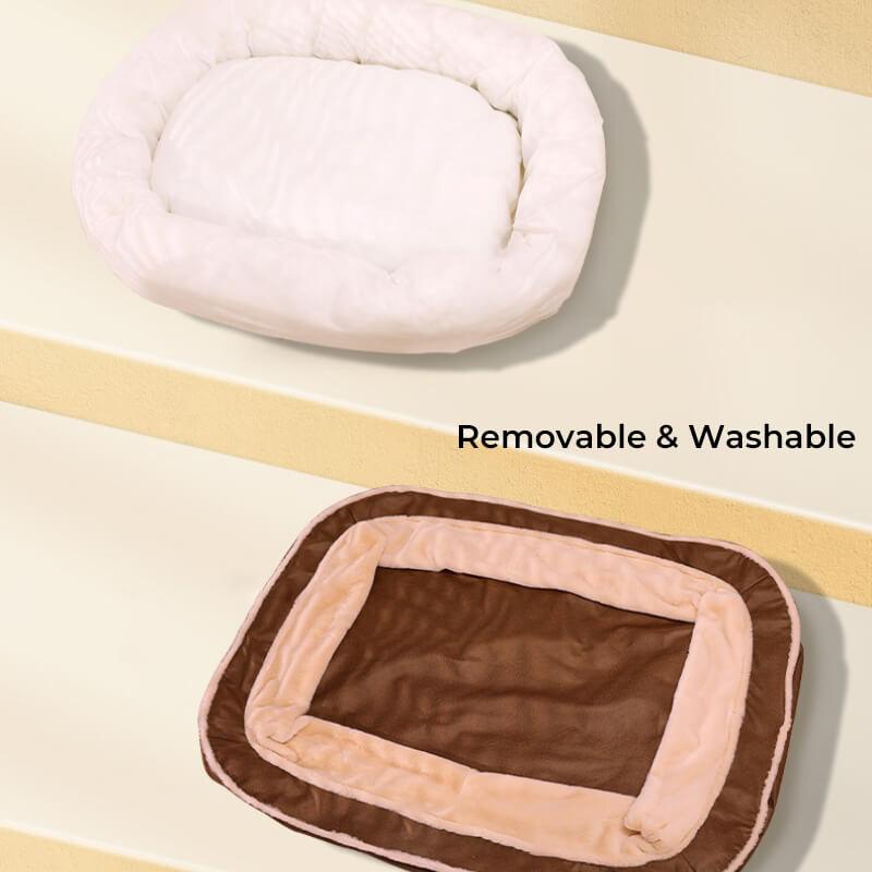 Large Warm Deep Sleeping Bed Dog Bed - Pawhearth