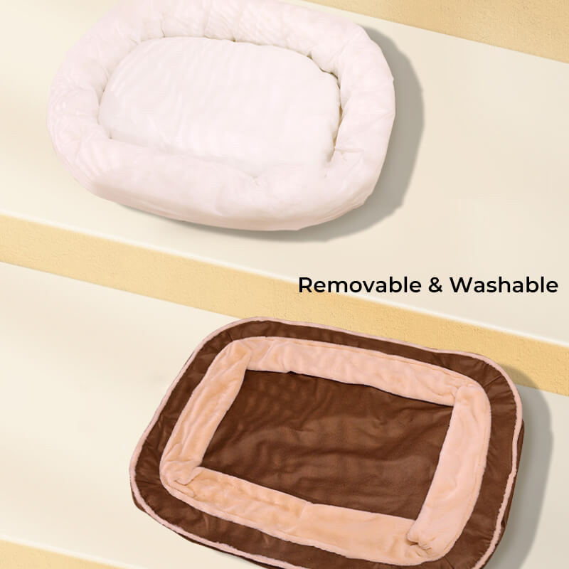 Large Warm Deep Sleeping Bed Dog Bed - Pawhearth