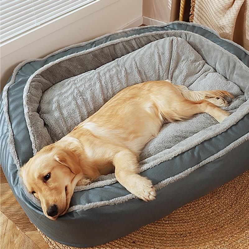Bed Cover - Large Warm Deep Sleeping Bed Orthopedic Dog Bed - Pawhearth